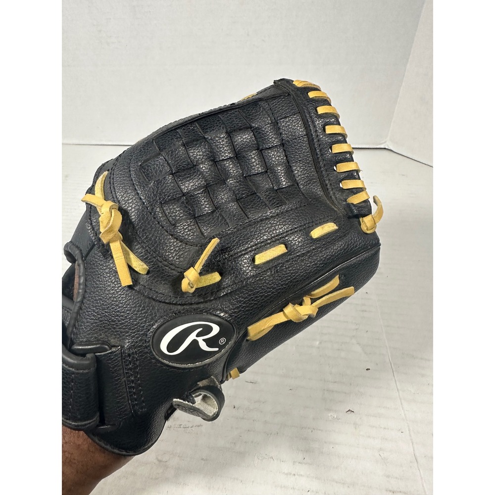 Rawlings Players Series 11.5" Baseball Glove Black Tan PL115BNC Right Hand Throw